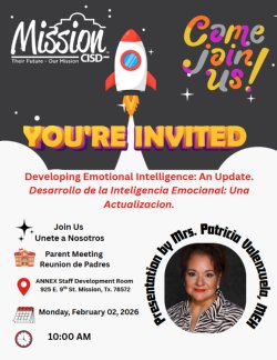 Mission CISD In-Person District Parent Meeting